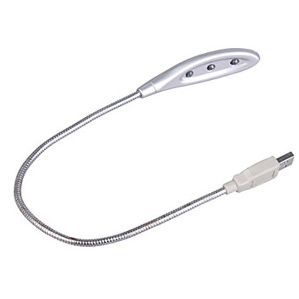 چراغ LED یو اس بی مناسب برای لپ تاپ با 3 عدد LED چراغ LED یو اس بی مناسب برای لپ تاپ با 3 عدد LED