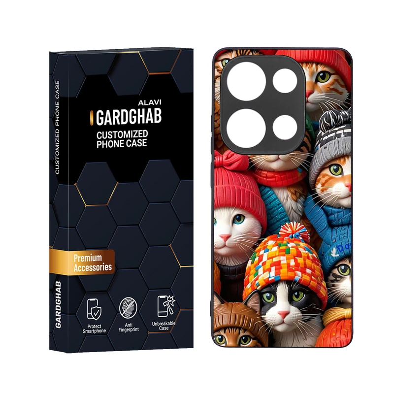 کاور گارد قاب علوی مدل دور ژله ای مناسب برای گوشی موبایل شیائومی Redmi Note 13 Pro 4G