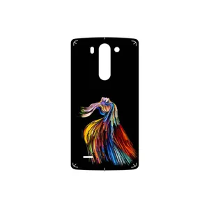MAHOOT Rainbow Hair Digital Art Cover Sticker for LG G3 Beat