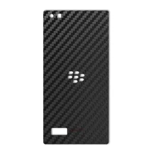 MAHOOT Carbon-fiber Texture Cover Sticker for BlackBerry Leap