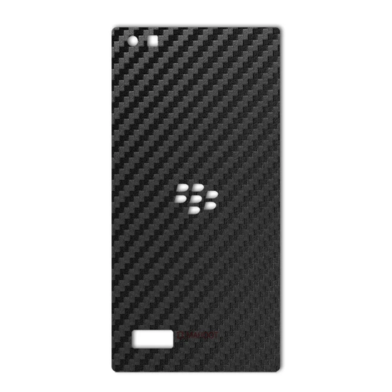 برچسب پوششی ماهوت مدل Carbon-fiber Texture مناسب برای گوشی BlackBerry Leap