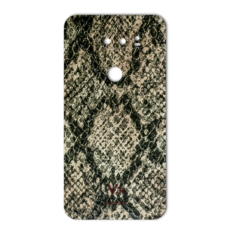 برچسب تزئینی ماهوت مدلJungle-python Texture مناسب برای گوشی LG V30