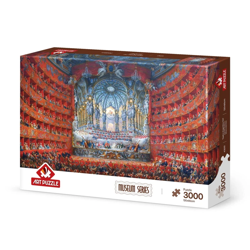 پازل 3000 تکه آرت پازل مدل Teatro Argentina كد 43001 مناسب نوجوان و بزرگسال