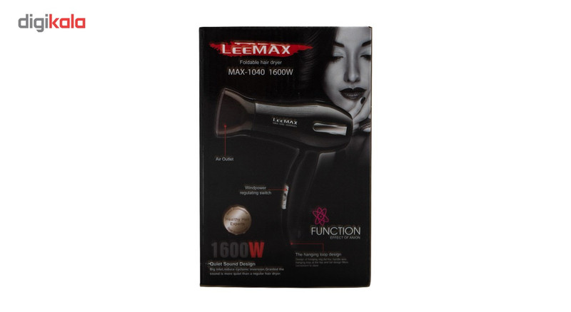 سشوار مسافرتی لیمکس مدل MAX-1040 سشوار مسافرتی لیمکس مدل MAX-1040