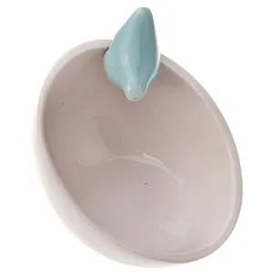 کاسه سرامیکی لبه اریب مدل کبوتر سایز کوچک کد PRS-420