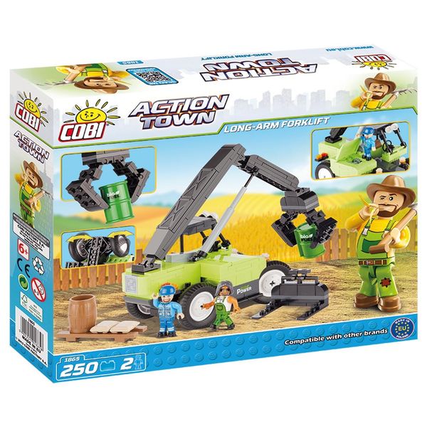ساختنی کوبی مدلAction Town - Long Arm Forklift ساختنی کوبی مدلAction Town - Long Arm Forklift