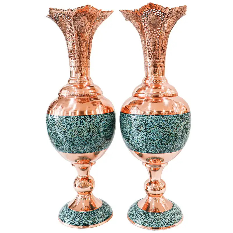 سنبلدان فیروزه کوبی مدل F057 کد 04 بسته 2 عددی