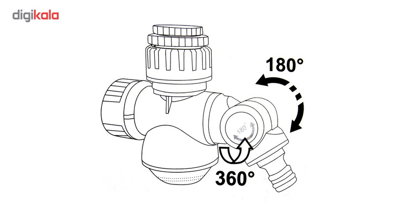 رابط آبیاری آکواکرفت مدل 550341 رابط آبیاری آکواکرفت مدل 550341