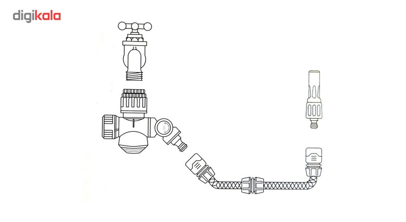 رابط آبیاری آکواکرفت مدل 550341 رابط آبیاری آکواکرفت مدل 550341