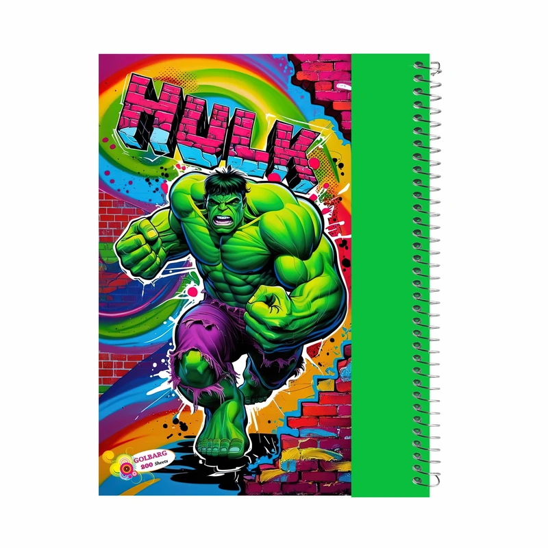 دفتر مشق 200 برگ گلبرگ مدل پسرانه کد 5111