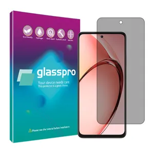 Glasspro Resistant model Privacy screen protector suitable for Oppo A3x China mobile phone