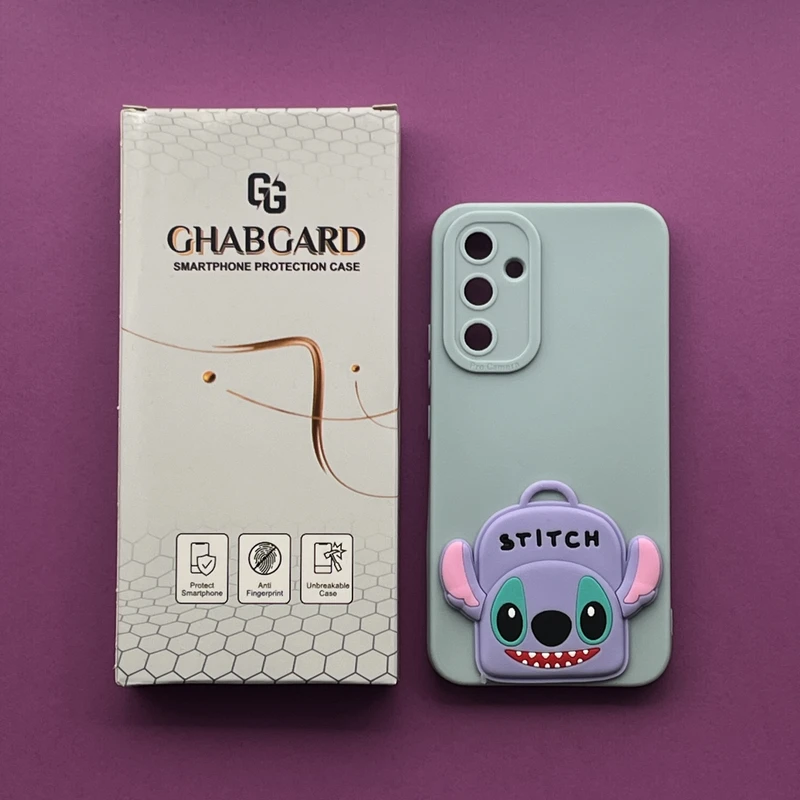 کاور قاب گارد مدل سیلیکونی دخترانه مناسب برای گوشی موبایل سامسونگ Galaxy A54