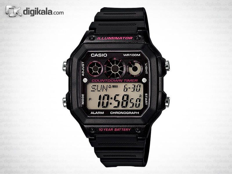 ساعت مچی دیجیتالی کاسیو AE-1300WH-1A2VDF