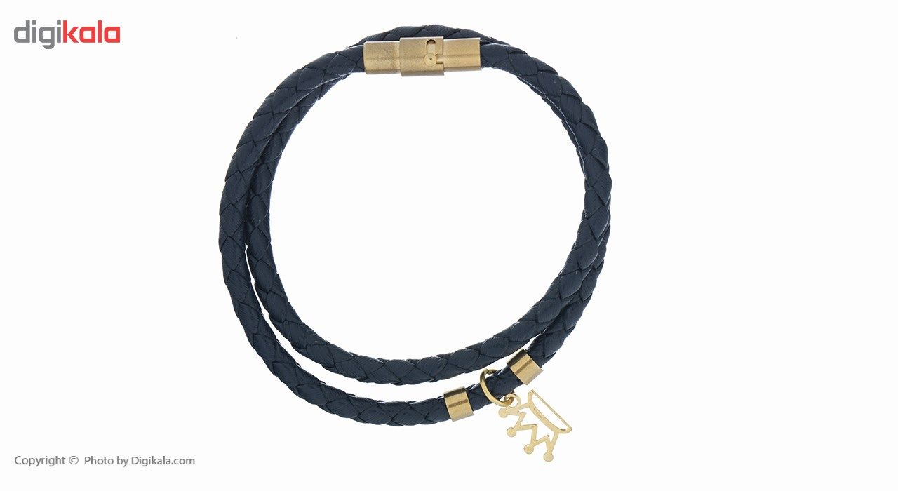 دستبند طلا 18 عیار زنانه رزا مدل BW152 -  - 2