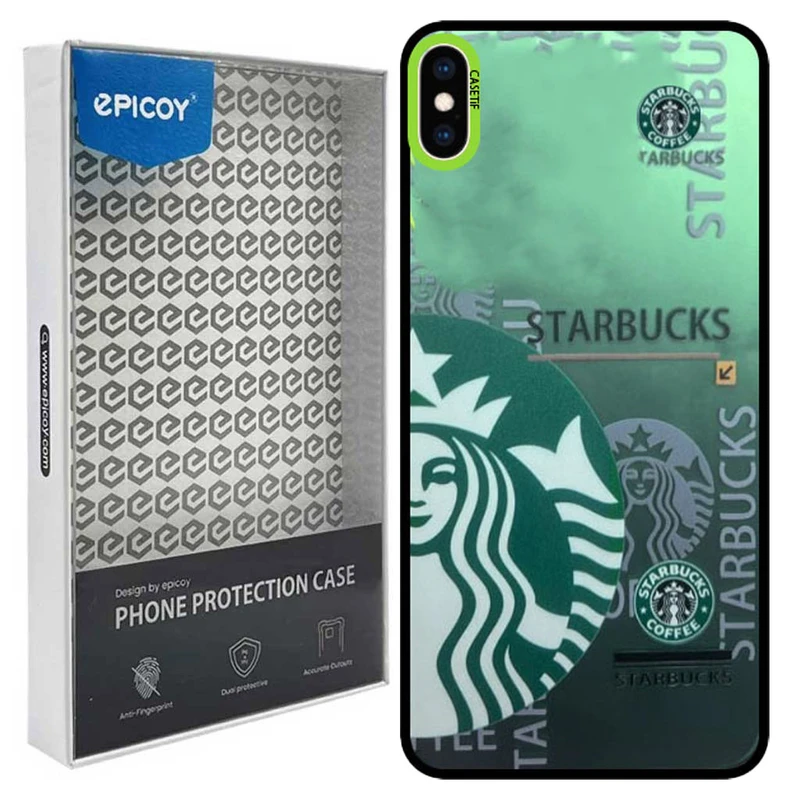 کاور اپیکوی مدل Star Bucks  مناسب برای گوشی موبایل اپل iphone X / XS