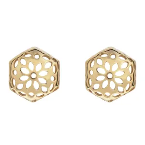 گوشواره طلای 18 عیار ماهک مدل ME0726
