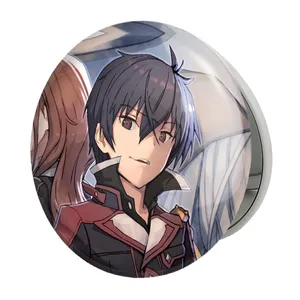 آینه جیبی خندالو طرح انیمه نخاله آکادمی پادشاه شیاطین مدل تاشو کد 27735 