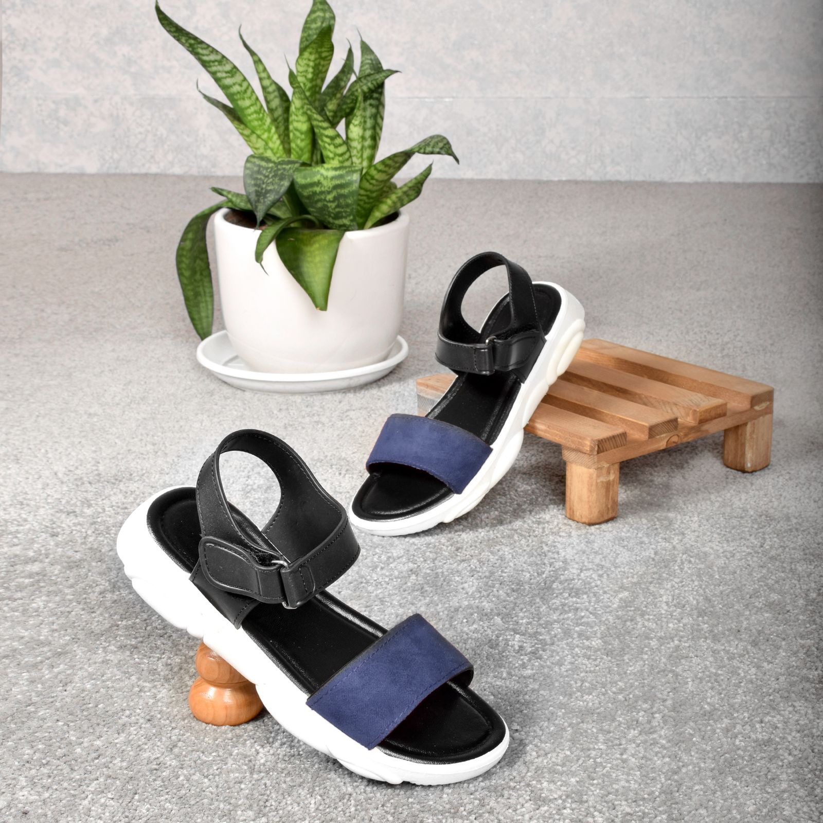 صندل زنانه پاپا مدل ملودی سوئیت کد 1436-BK -  - 22