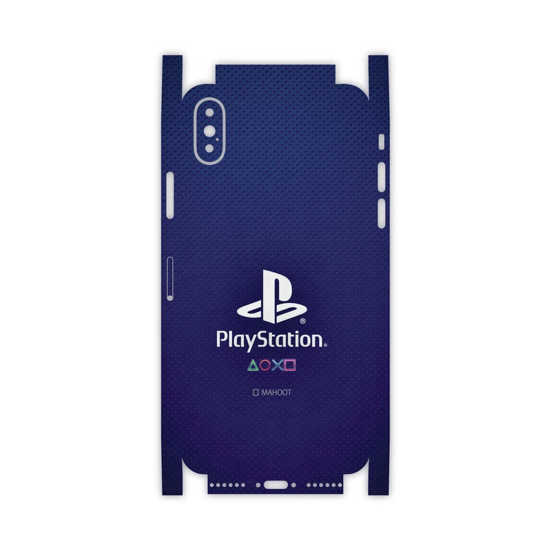 برچسب پوششی ماهوت مدل PlayStation-FullSkin مناسب برای گوشی موبایل اپل iPhone X
