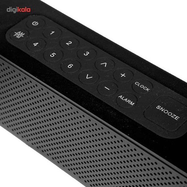 رادیو ساعت تیتانیومی لکسون مدل LA83