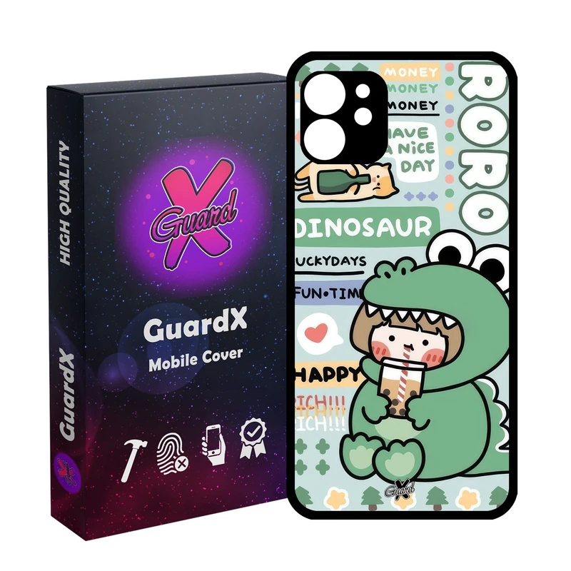 کاور گارد ایکس طرح دختر مدل Glass10659 مناسب برای گوشی موبایل اپل iPhone 11