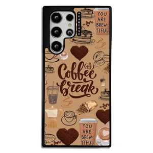AKAM AMC-WSGS22U-COFFEE-18 Cover For Samsung Galaxy S22 Ultra