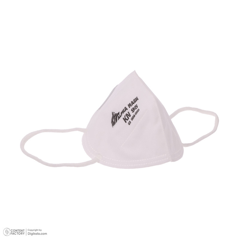 ماسک تنفسی آلفا ماسک شش لایه کد KN95 بسته 15 عددی