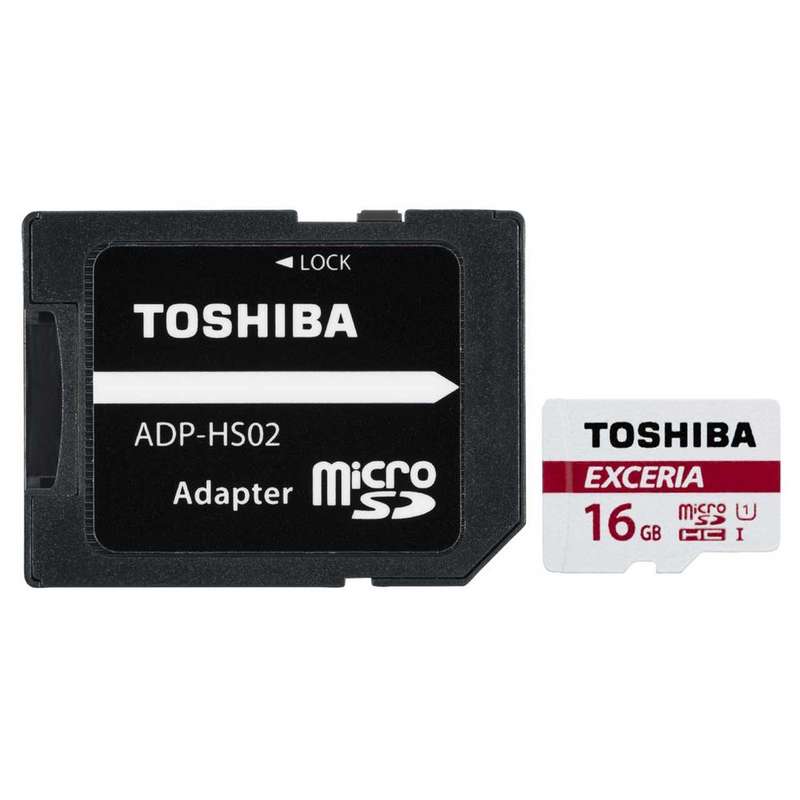 کارت حافظه MicroSDHC توشیبا مدل Exceria M301 کلاس 10 استاندارد UHS-I U1 سرعت 48MBps ظرفیت 16GB کارت حافظه MicroSDHC توشیبا مدل Exceria M301 کلاس 10 استاندارد UHS-I U1 سرعت 48MBps ظرفیت 16GB