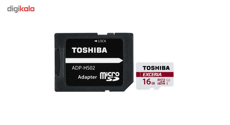 کارت حافظه MicroSDHC توشیبا مدل Exceria M301 کلاس 10 استاندارد UHS-I U1 سرعت 48MBps ظرفیت 16GB