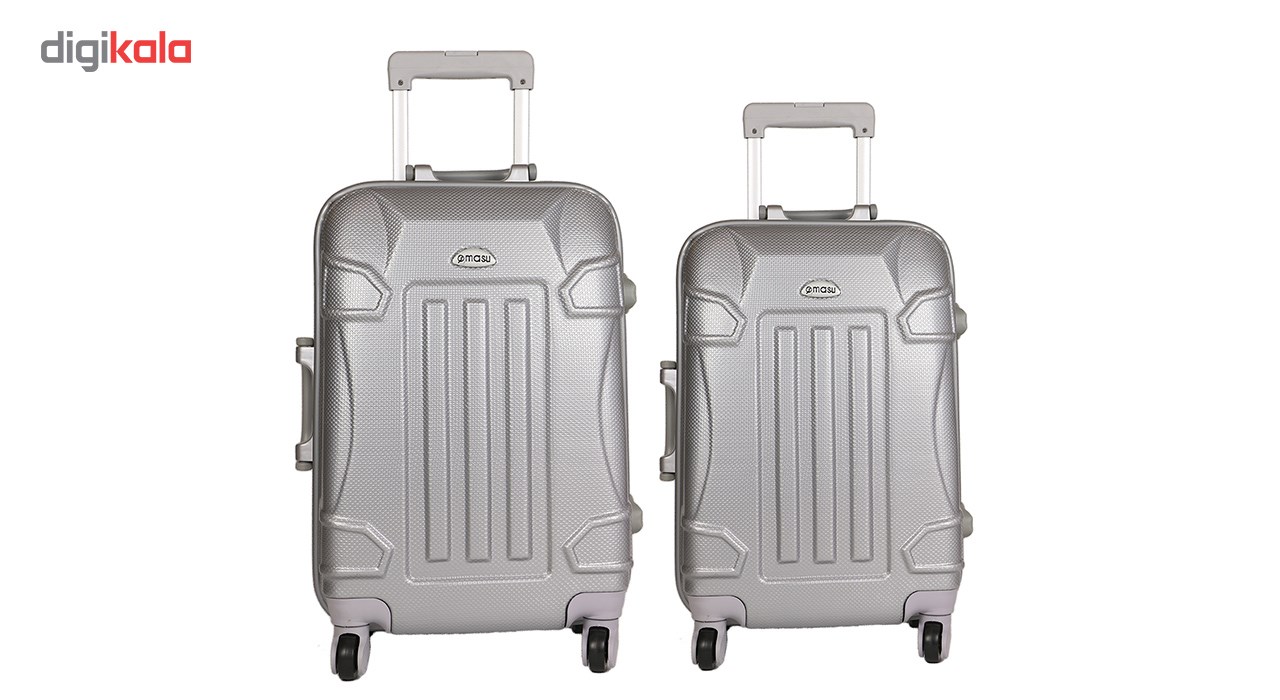 مجموعه دو عددی چمدان مدل هارد کیسM4
