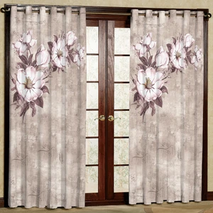 پرده مدل مخمل پانچی کد 1092T2 سایز 200x140 سانتی متر