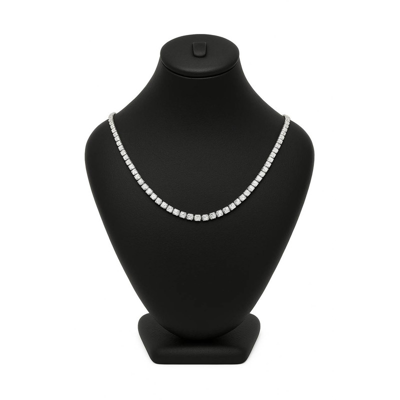 گردنبند زنانه مدل تنیسی کد ۰۰۱