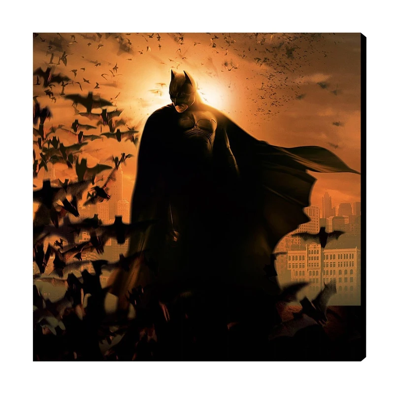 تابلو شاسی عرش مدل AS103 طرح BATMAN سایز 20x20 سانتی متر