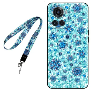 Megafone Snow Flake 0014 Cover For OnePlus Ace Mobile Neckband