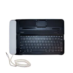 کیبورد بی سیم تبلت مدل ip-090 به همراه گوشی مناسب برای آی پد 3