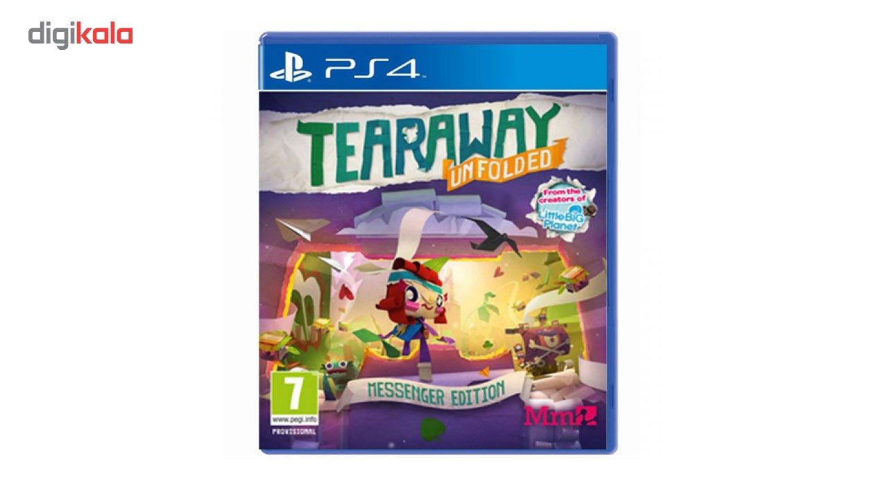 بازی Tearaway Unfolded مخصوص PS4