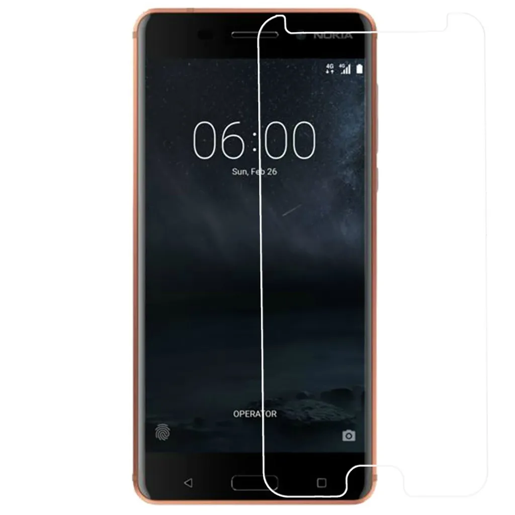 محافظ صفحه نمایش شیشه ای ریمکس مدل Tempered مناسب برای گوشی موبایل نوکیا 6