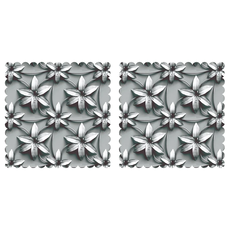 رومیزی رنس مدل T3-42088 سایز 40x40 سانتی متر مجموعه 2 عددی