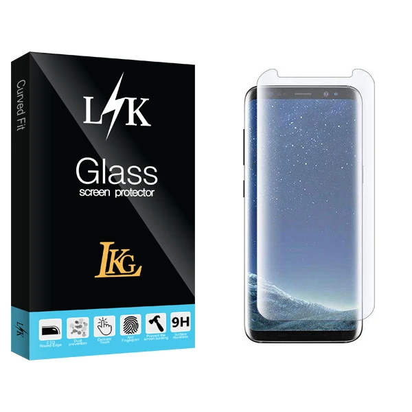 محافظ صفحه نمایش ال کا جی مدل LK UV مناسب برای گوشی موبایل سامسونگ Galaxy S8
