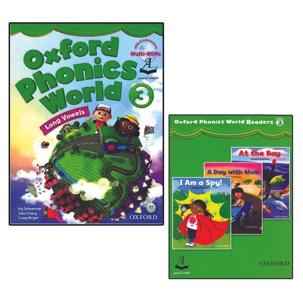 کتاب Oxford Phonics World 3 با داستان اثر جمعی از نویسندگان انتشارات آرماندیس دو جلدی