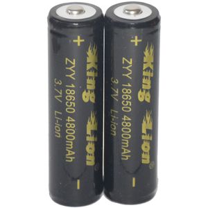 نقد و بررسی باتری لیتیوم یون قابل شارژ کینگ لیون کد IC-18650 ظرفیت 4800 میلی آمپر ساعت بسته 2 عددی توسط خریداران
