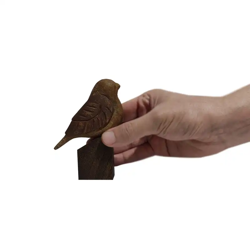 مجسمه چوبی طرح گنجشگ تنها مدل 40122