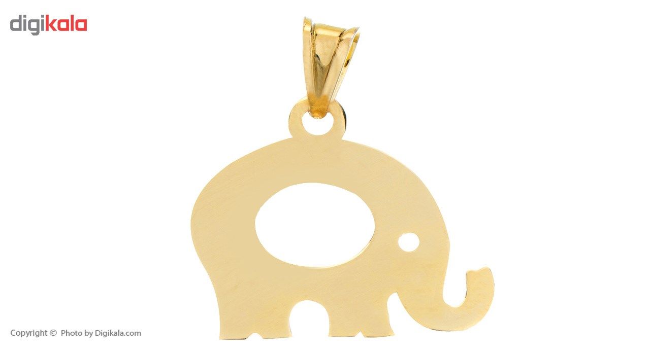 نیم ست طلا 18 دخترانه عیار ماهک مدل MS0349 - - 3