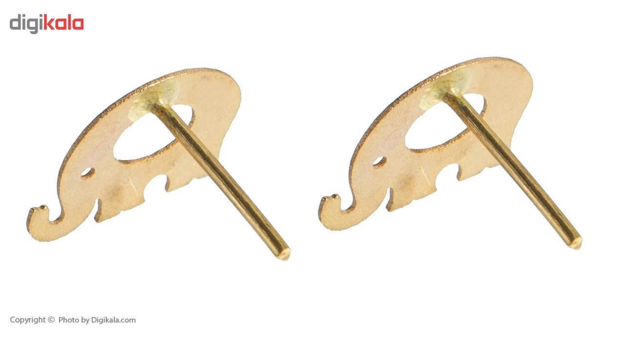 نیم ست طلا 18 دخترانه عیار ماهک مدل MS0349 - - 7