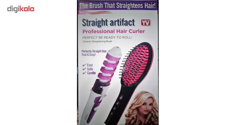 برس حرارتی مدل Straight Artifact به همراه فرکننده مو نوا مدل5311