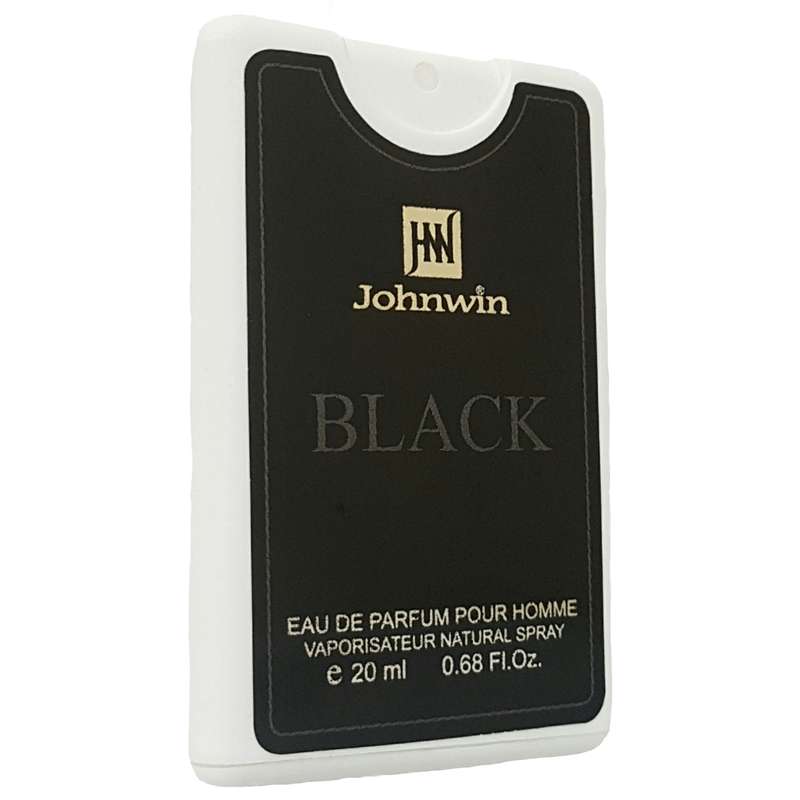 عطر جیبی جانوین مدل بلک افغان حجم 20 میلی لیتر