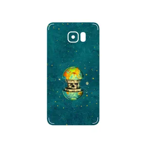 MAHOOT Collage of Earth Face Cover Sticker for Samsung Galaxy Note 5