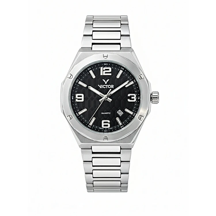 ساعت مچی عقربه‌ای کوارتز مردانه ویکتور مدل 5650M