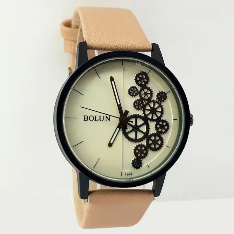 ساعت مچی عقربه ای بلون مدل اتوماتیک کد bln-gol1