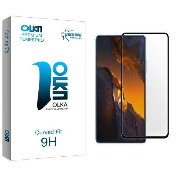محافظ صفحه نمایش شیشه ای کولینگ مدل Olka مناسب برای گوشی موبایل شیائومی Poco F5